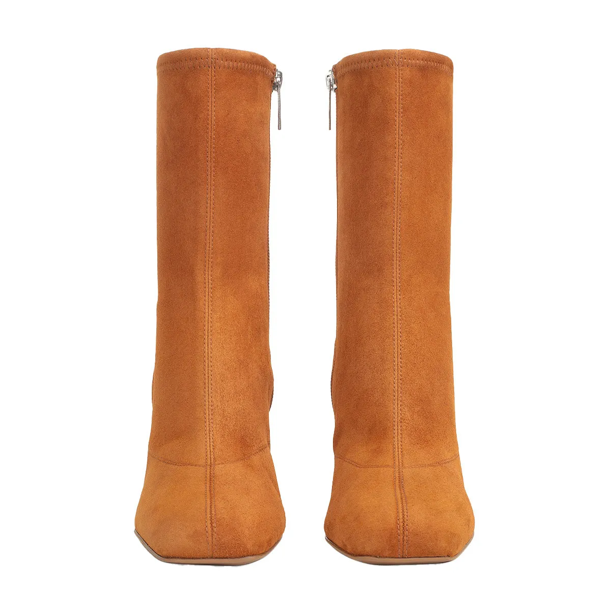 80mm Stretch Suede Boots