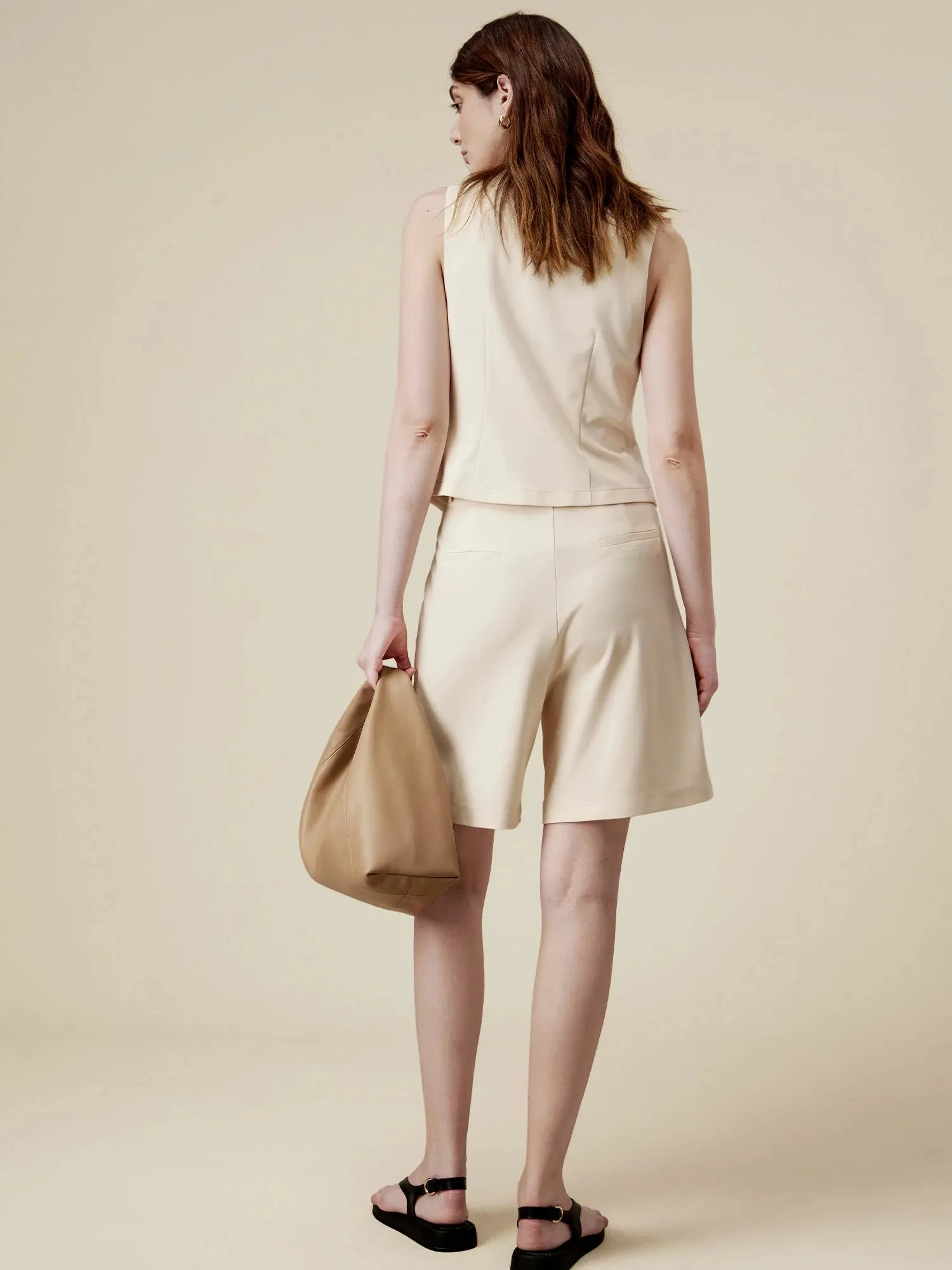 Amoretu Classic Stretch Suit Vest
