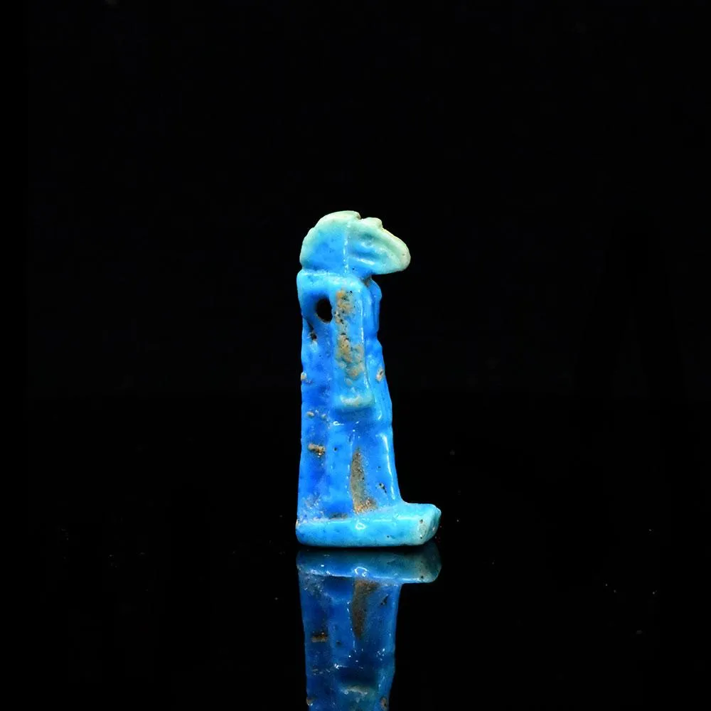 An Egyptian Faience Amulet of  Thoth, 21st Dynasty, ca 1069 - 945 BCE