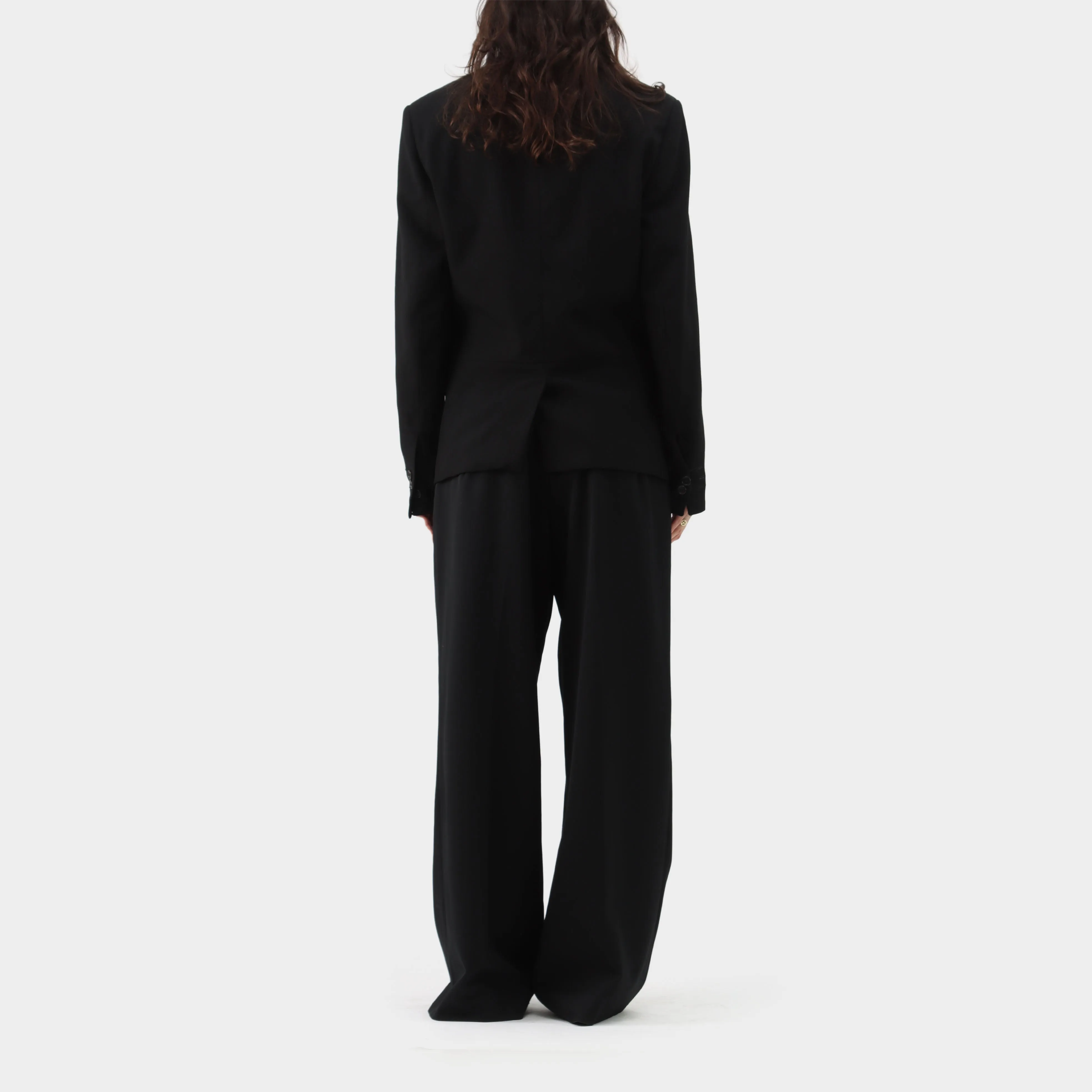 Ann Demeulemeester Wool Panelled Vest and Blazer