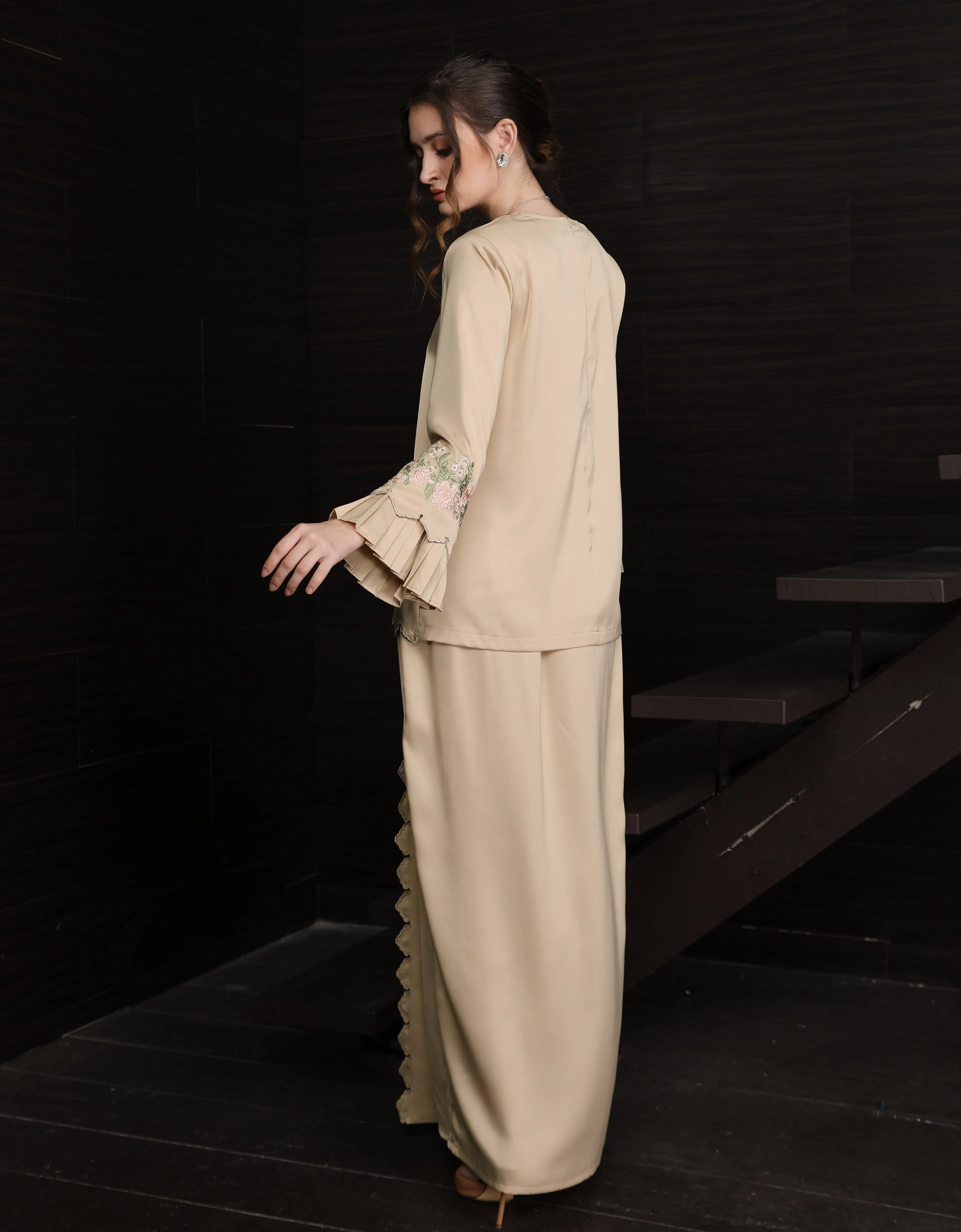 BAJU KURUNG KEDAH ZALEY (NUDE)