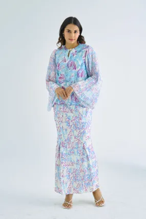 BIJOU Pleated Set in Violet
