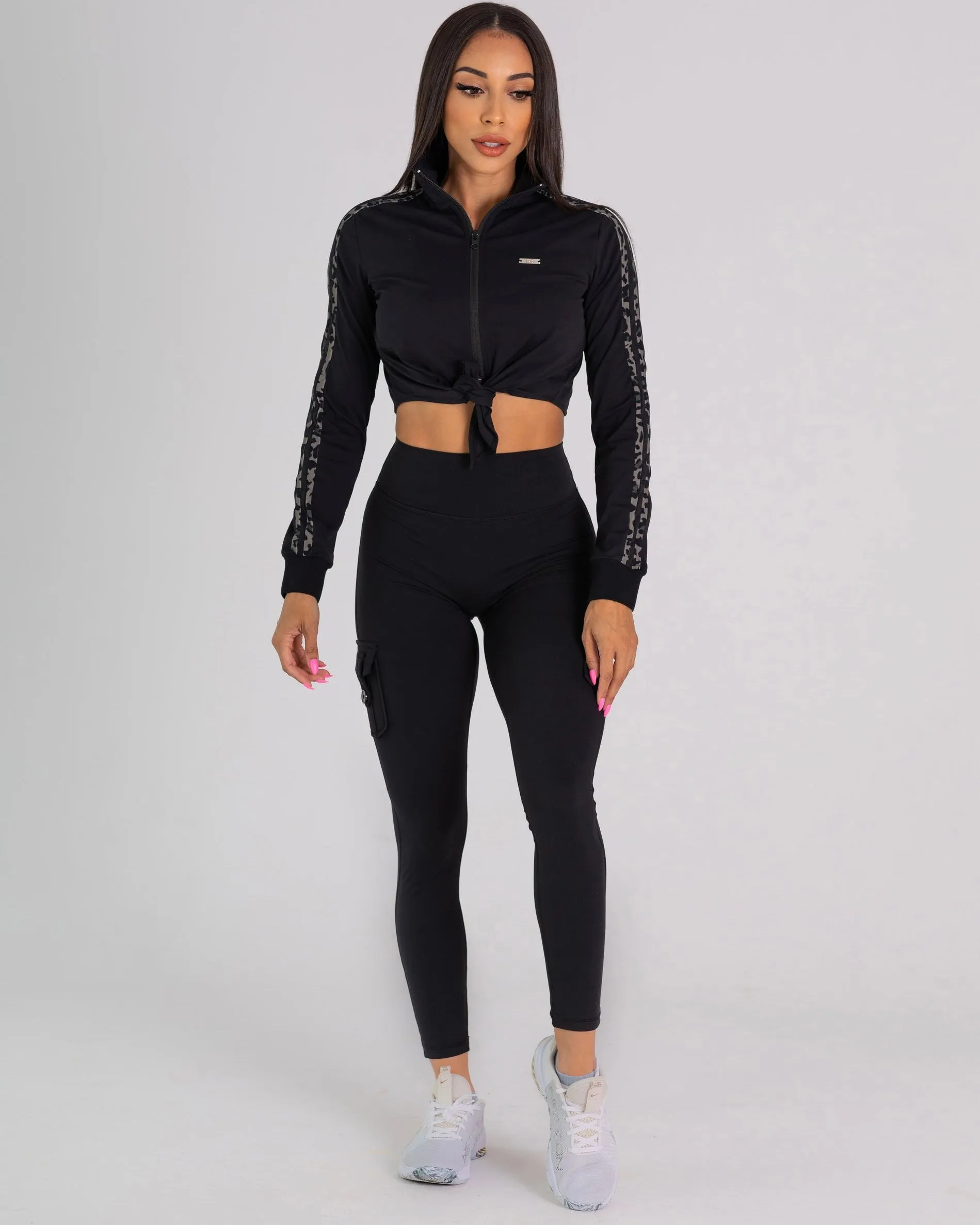Black Pocket Legging