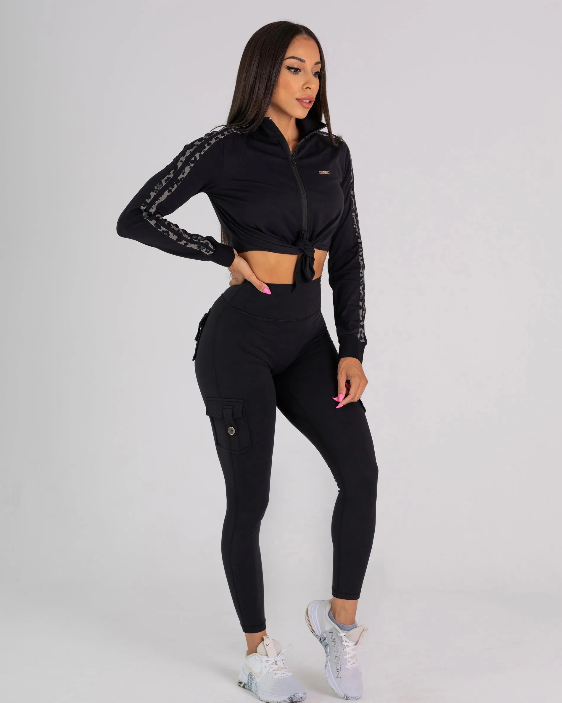 Black Pocket Legging