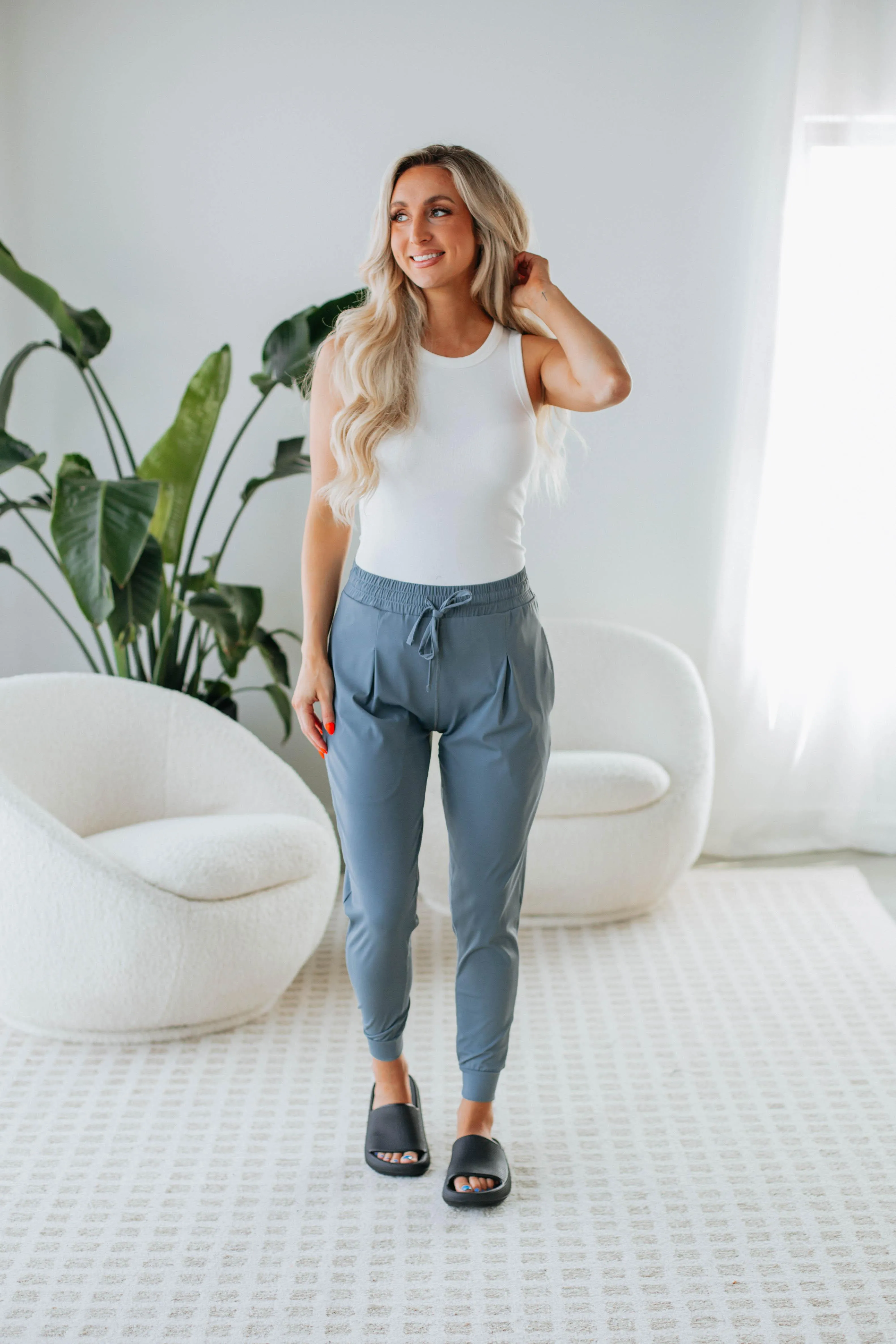 Brent Active Joggers - Slate