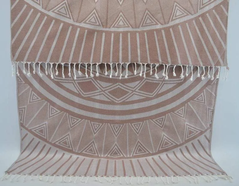 Brown Sun 100% Cotton Towel