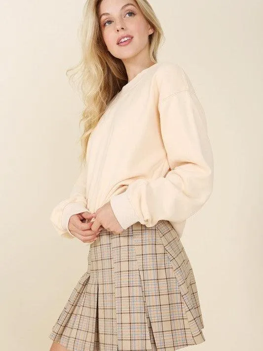 Butter Taffy Plaid Pleated Mini Skirt | Sale Rack