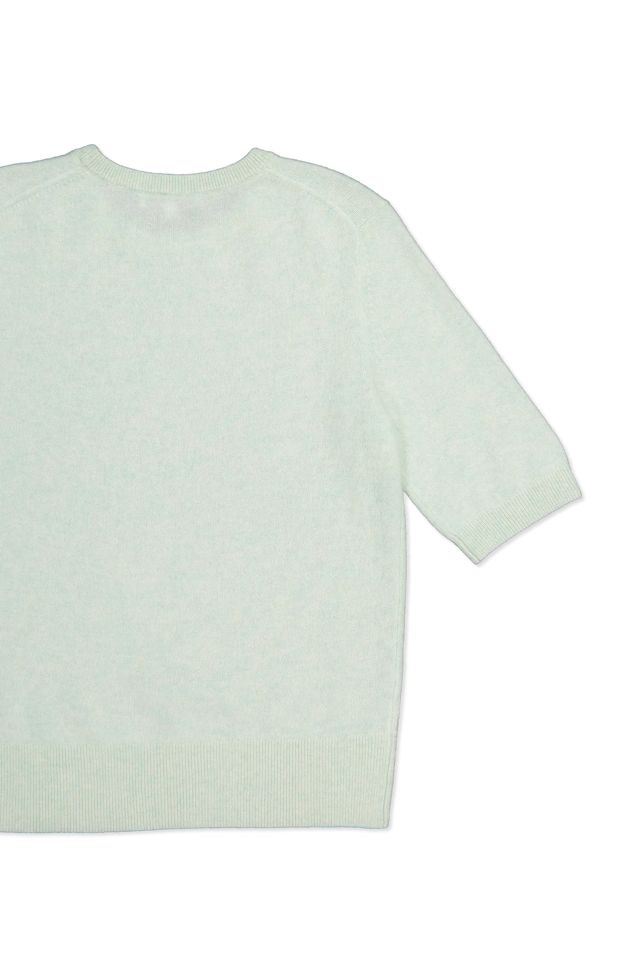 Cashmere Elbow Sleeve Tee