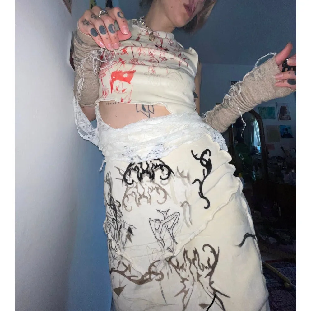 celestial flakes layered tops
