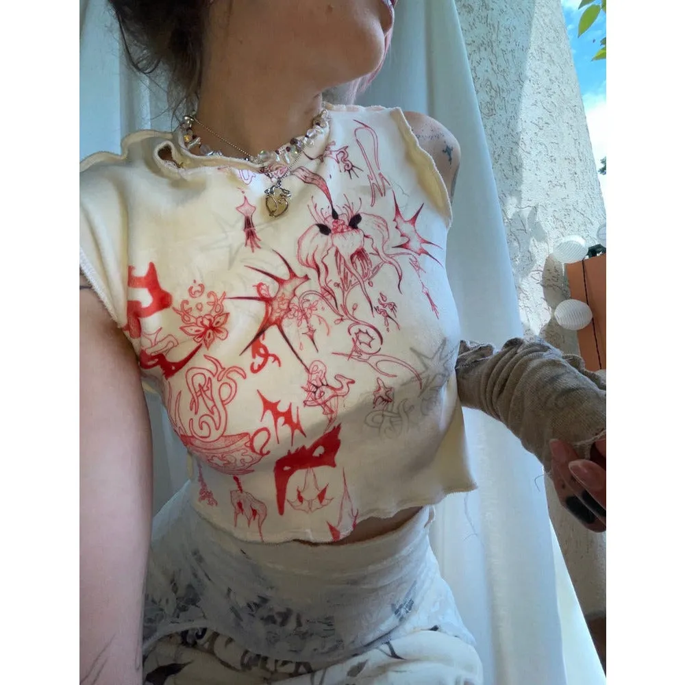 celestial flakes layered tops