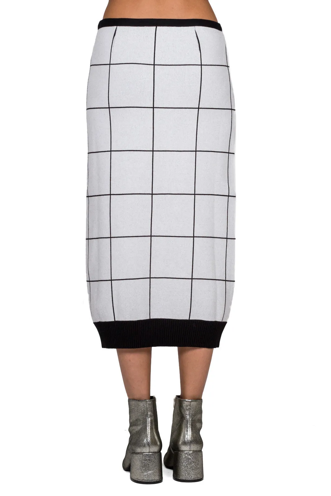 Checked Skirt