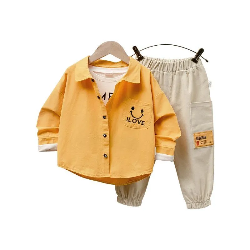 Children's set pants   long-sleeved jacket