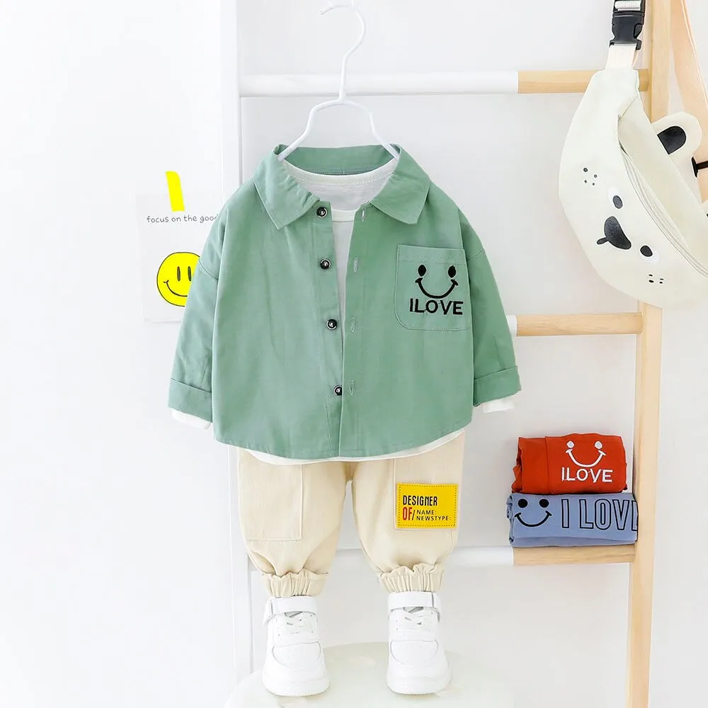 Children's set pants   long-sleeved jacket