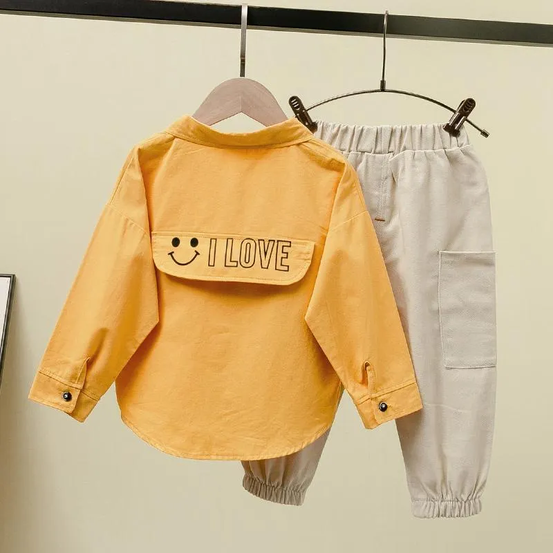 Children's set pants   long-sleeved jacket