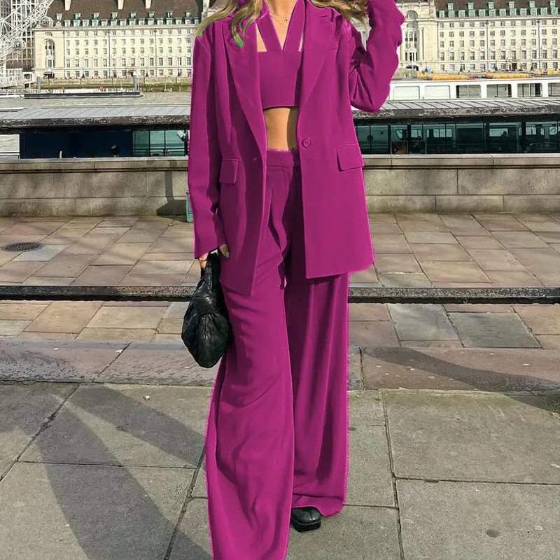 Classy Boss Babe Fancy Pantsuit | Co ord sets women | Womens pantsuit | Womens Blazer