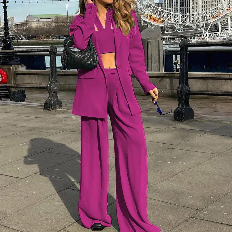 Classy Boss Babe Fancy Pantsuit | Co ord sets women | Womens pantsuit | Womens Blazer