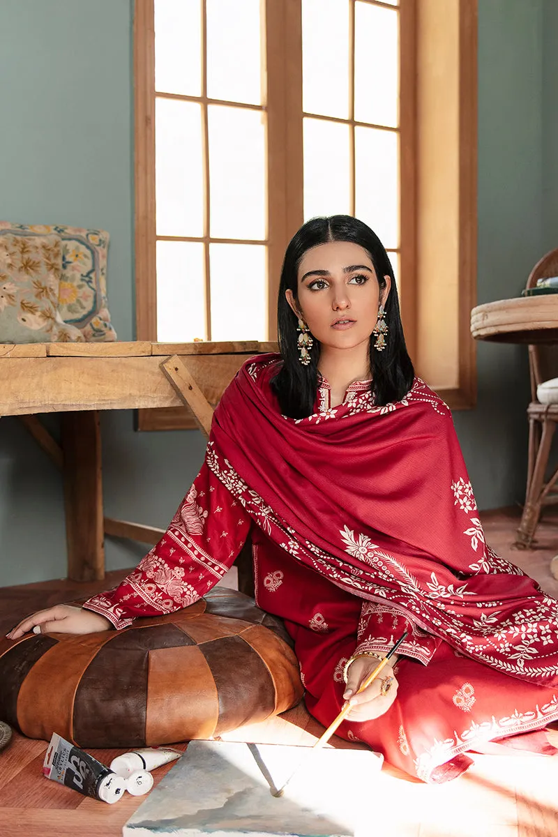 Cross Stitch Sukoon Cotton Satin Collection – CARDINAL GILD-3PC
