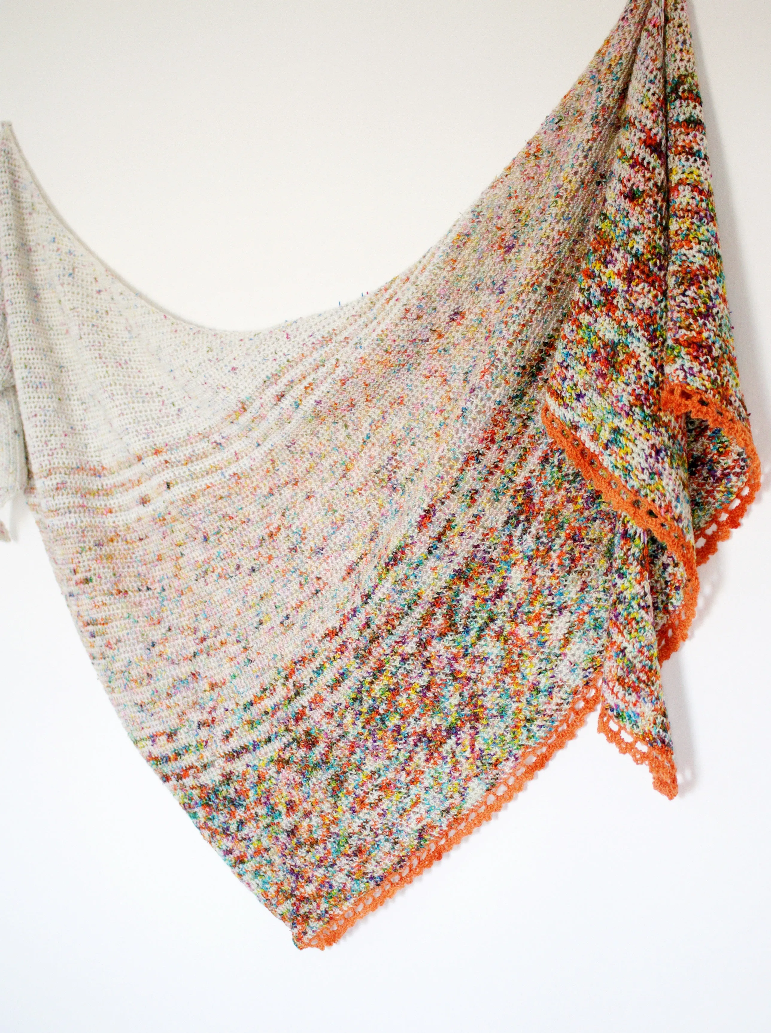 Flatiron Shawl // Crochet PDF Pattern