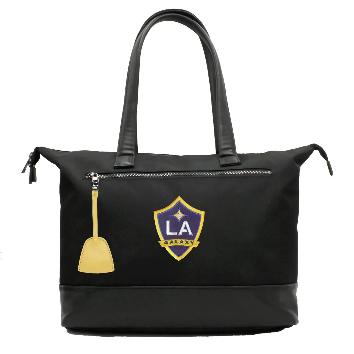 GAL TOTE W/ COLORED ZIPPER PULL ACCESSORY