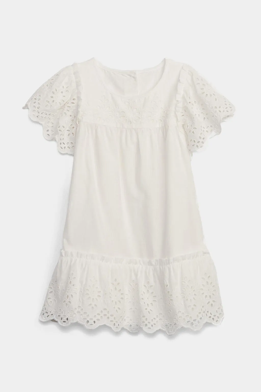 Gap - Baby Layered dress with English embroidery