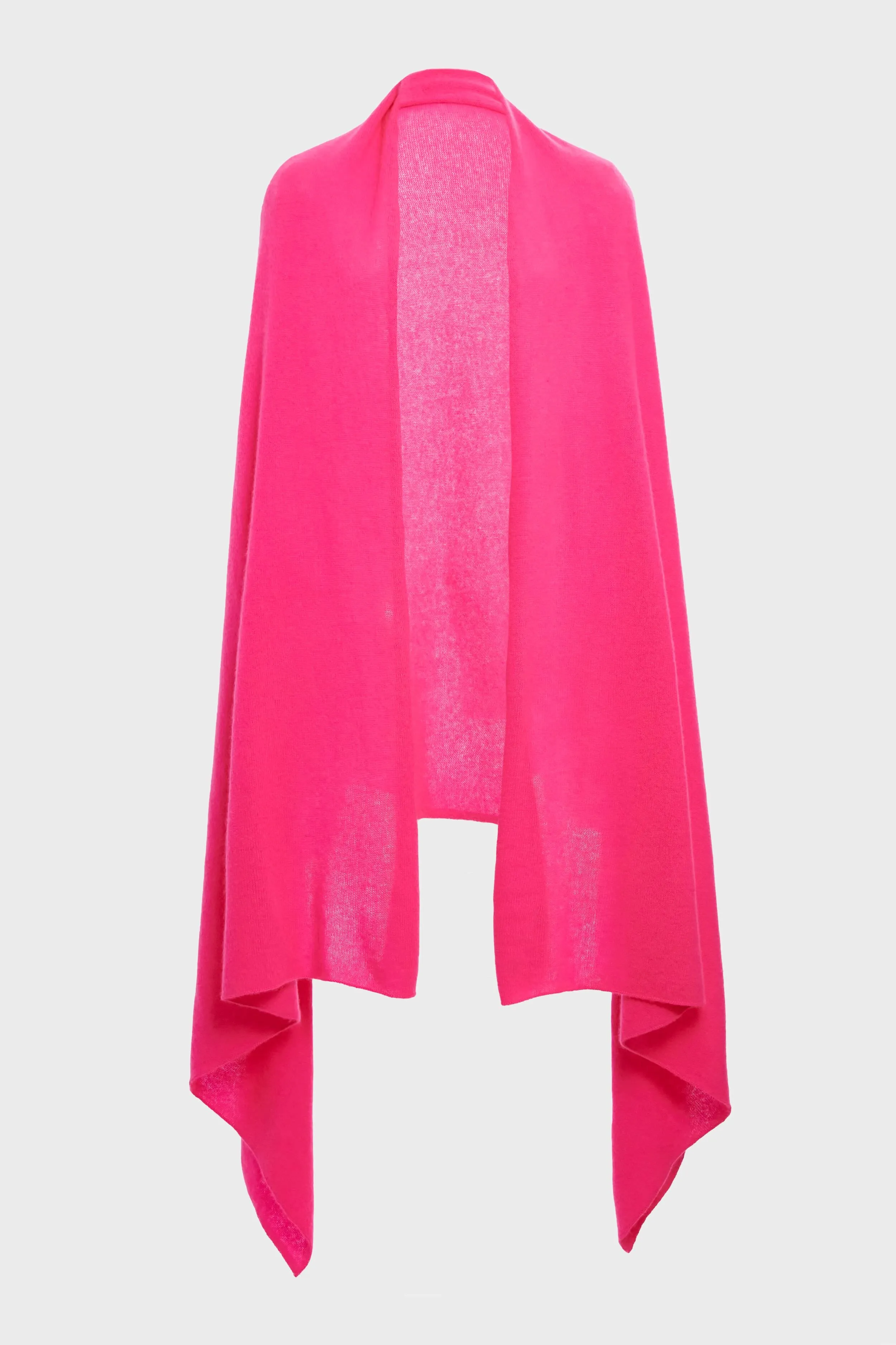 Hot Pink Cashmere Blanket Scarf