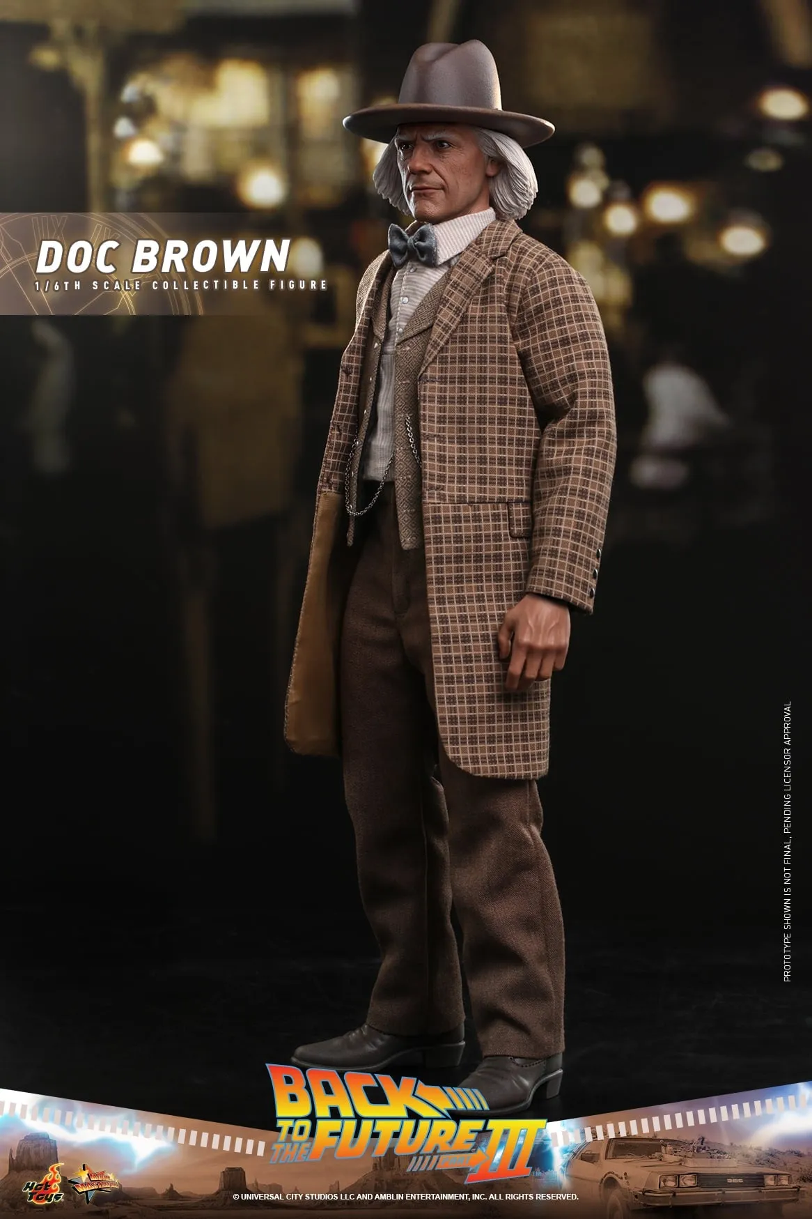 Hot Toys - MMS617 - Back to the Future Part III - 16th scale Doc Brown Collectible Figure