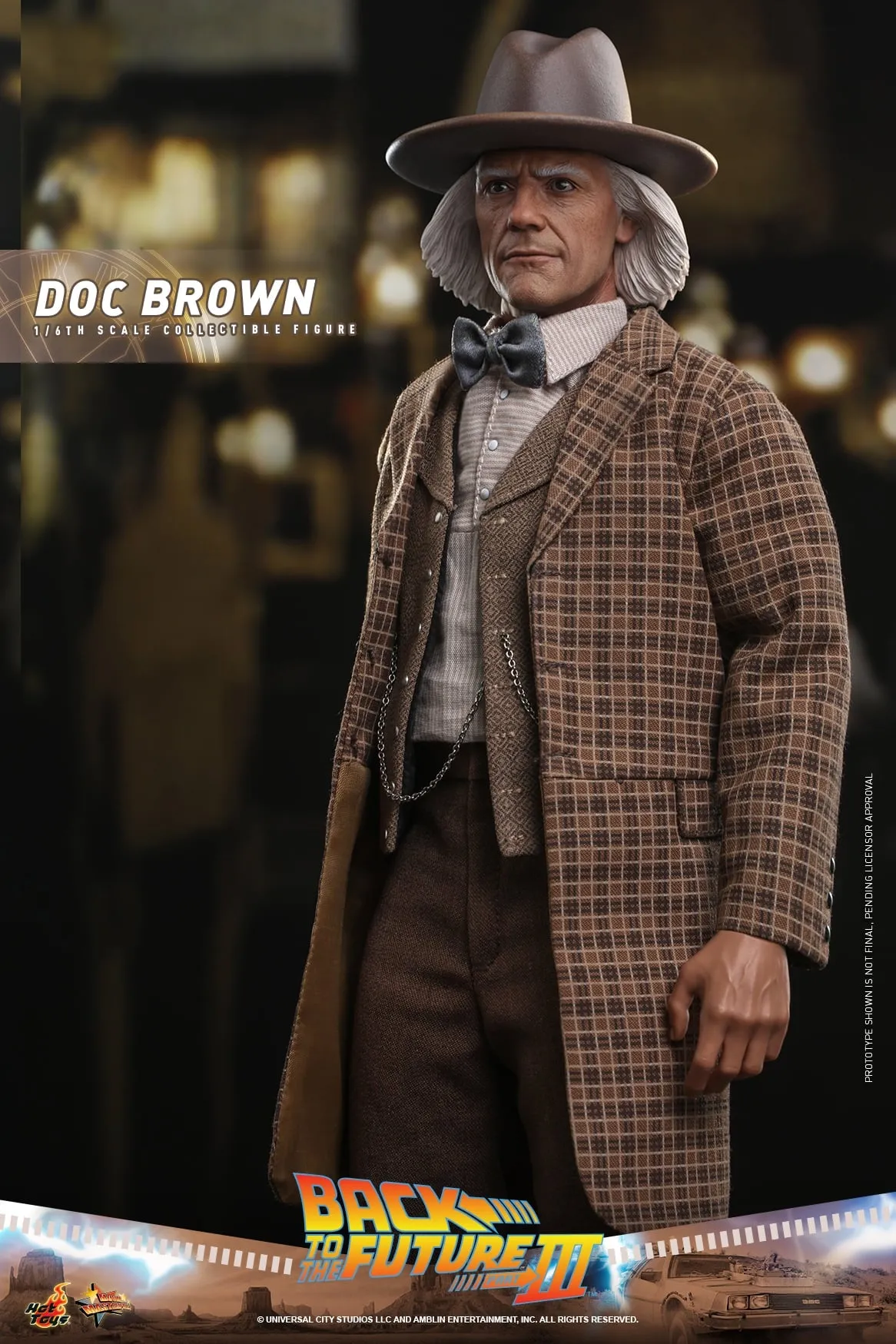 Hot Toys - MMS617 - Back to the Future Part III - 16th scale Doc Brown Collectible Figure