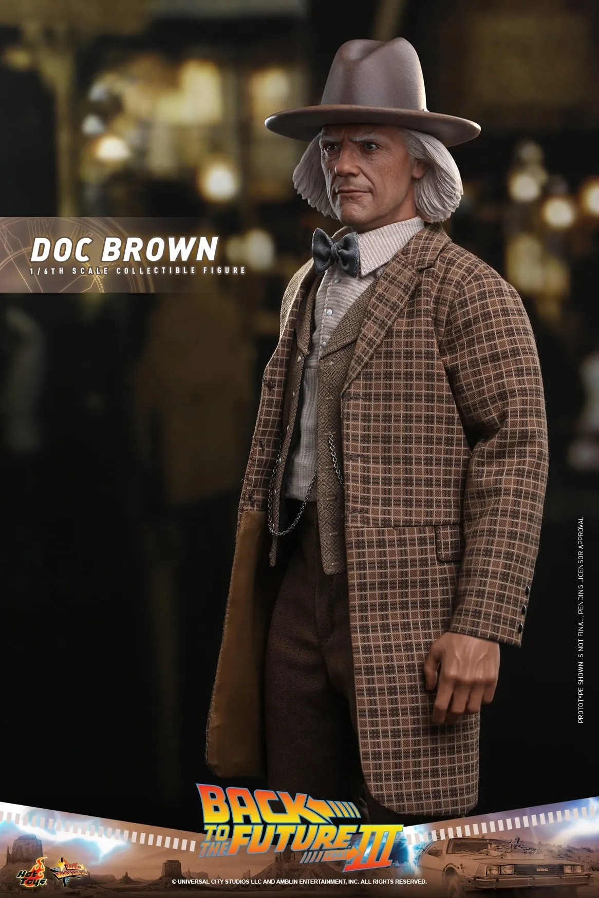 Hot Toys - MMS617 - Back to the Future Part III - 16th scale Doc Brown Collectible Figure