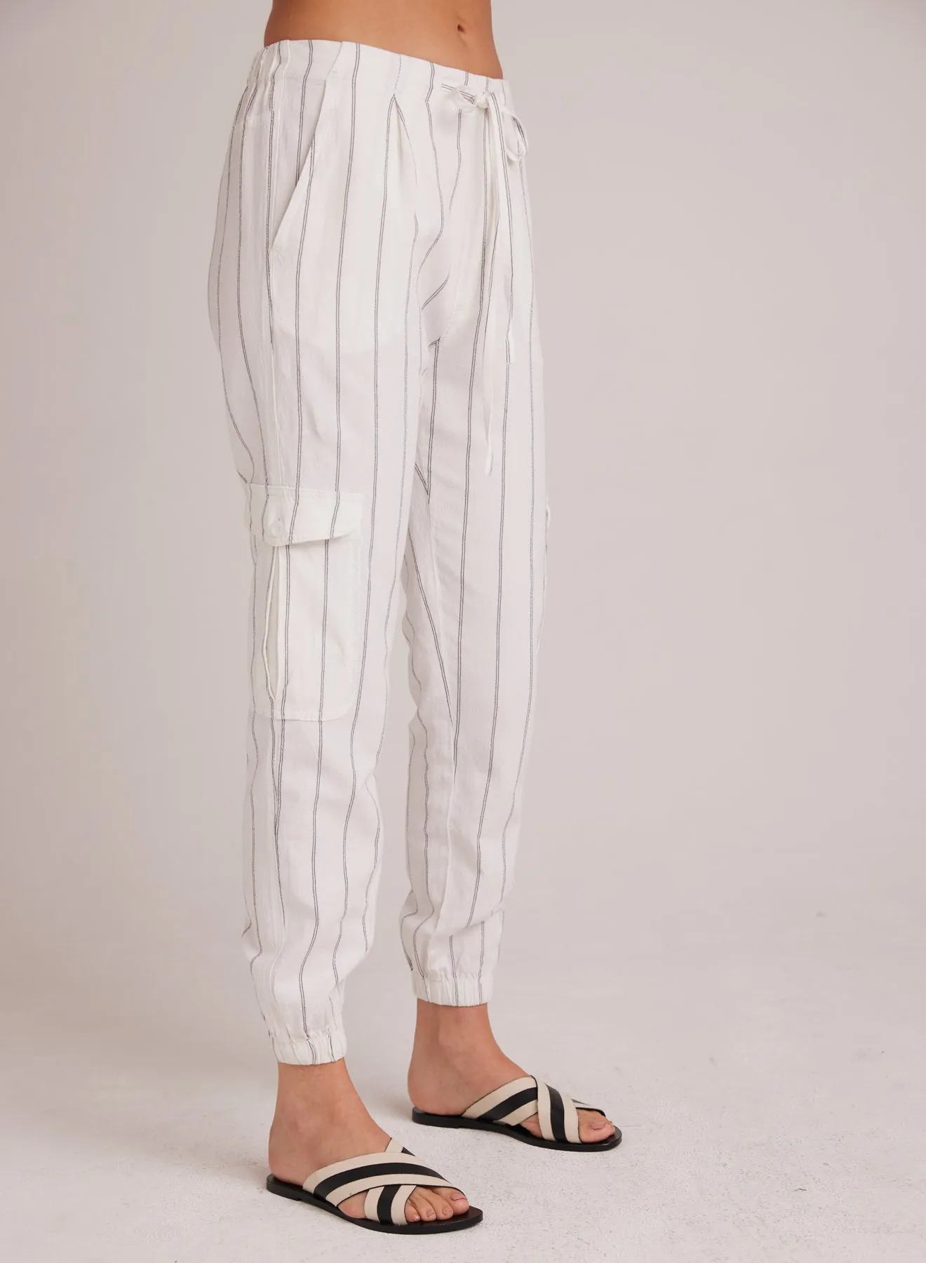 Isla Pleated Jogger - Mala Beach Stripe