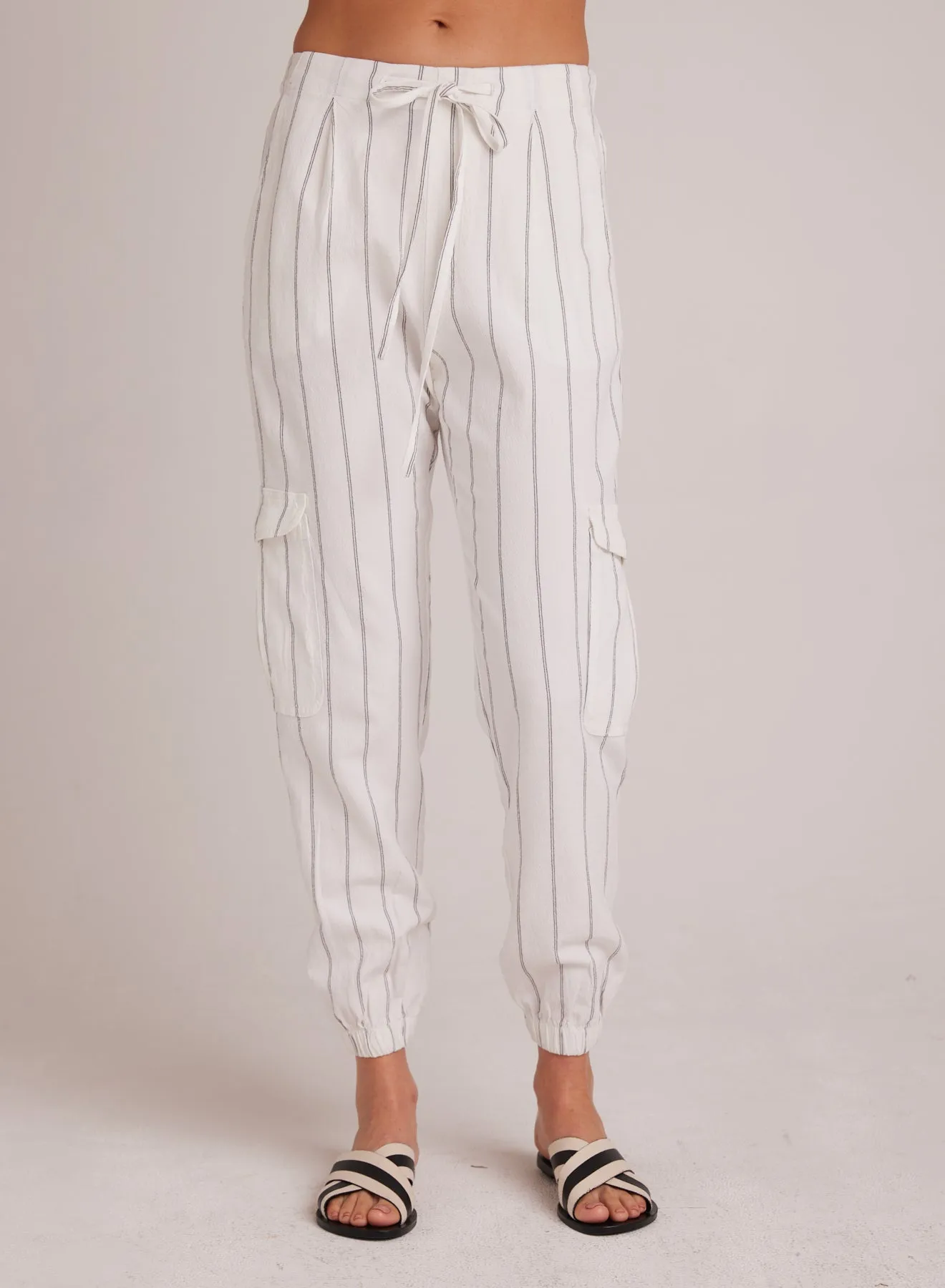 Isla Pleated Jogger - Mala Beach Stripe