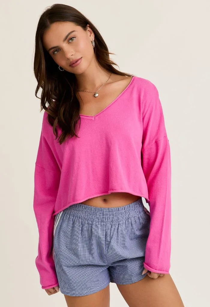 Kendall Sweater-Pink
