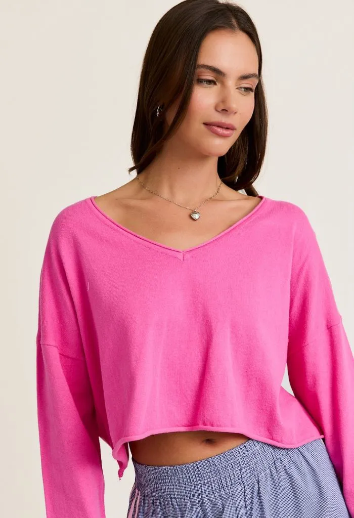 Kendall Sweater-Pink