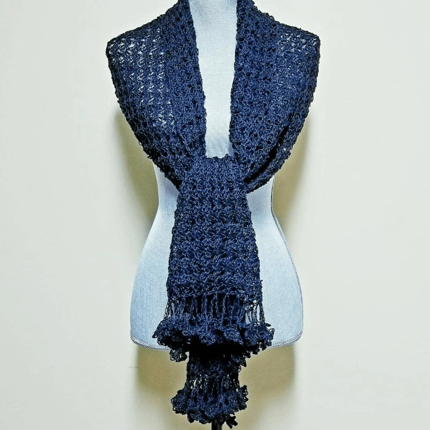 Lacy Floret Shawl Crochet Kit