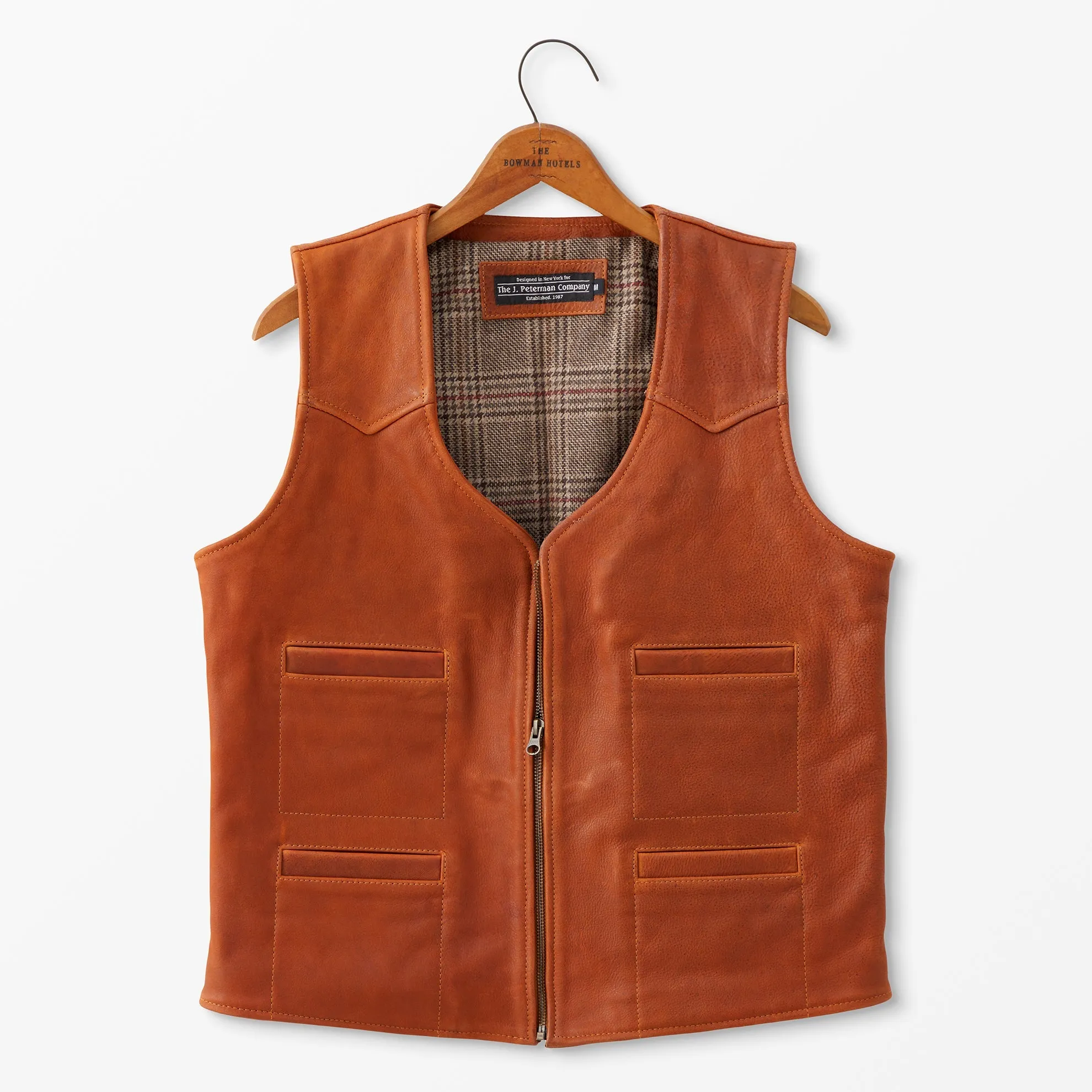 Leather Ranch Vest