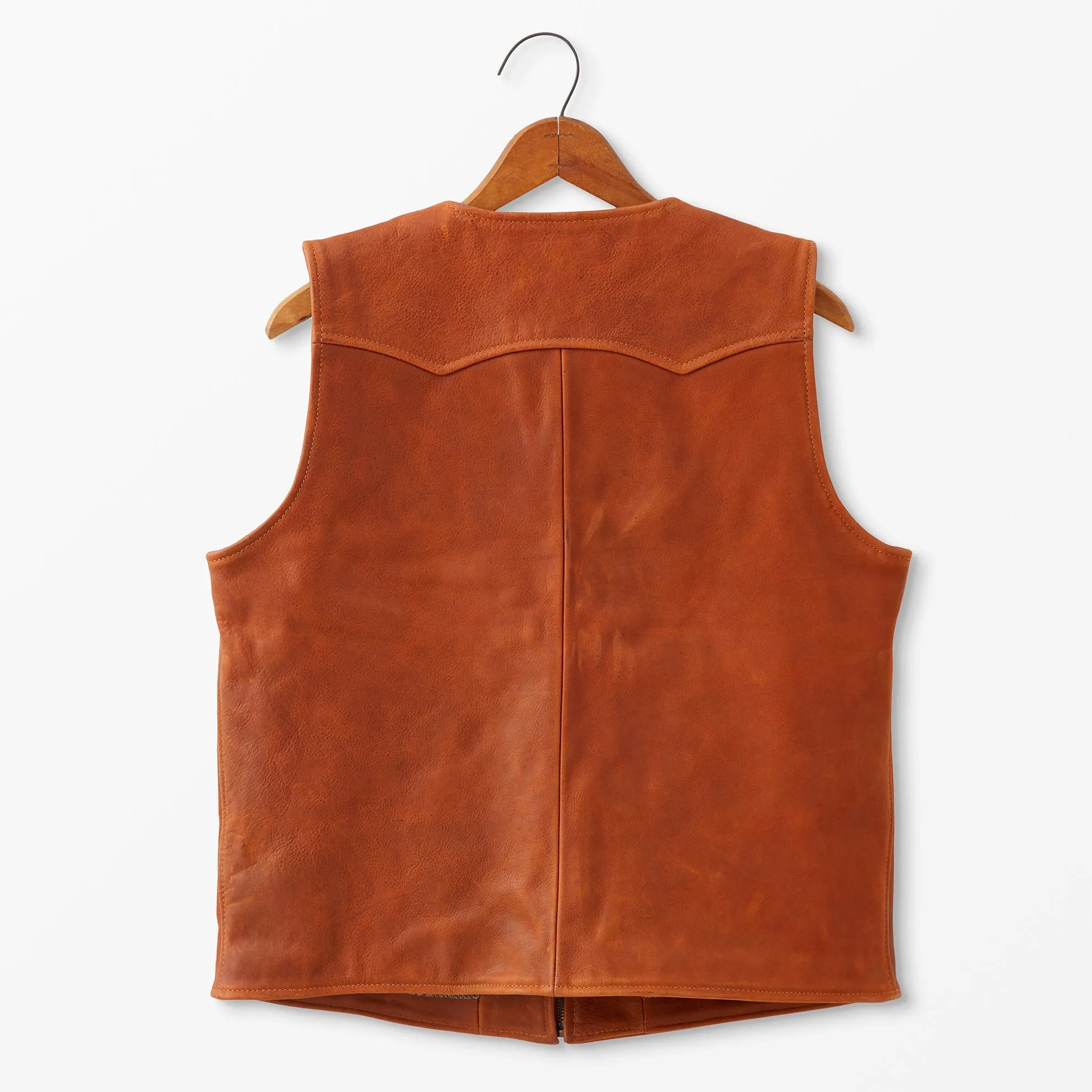 Leather Ranch Vest