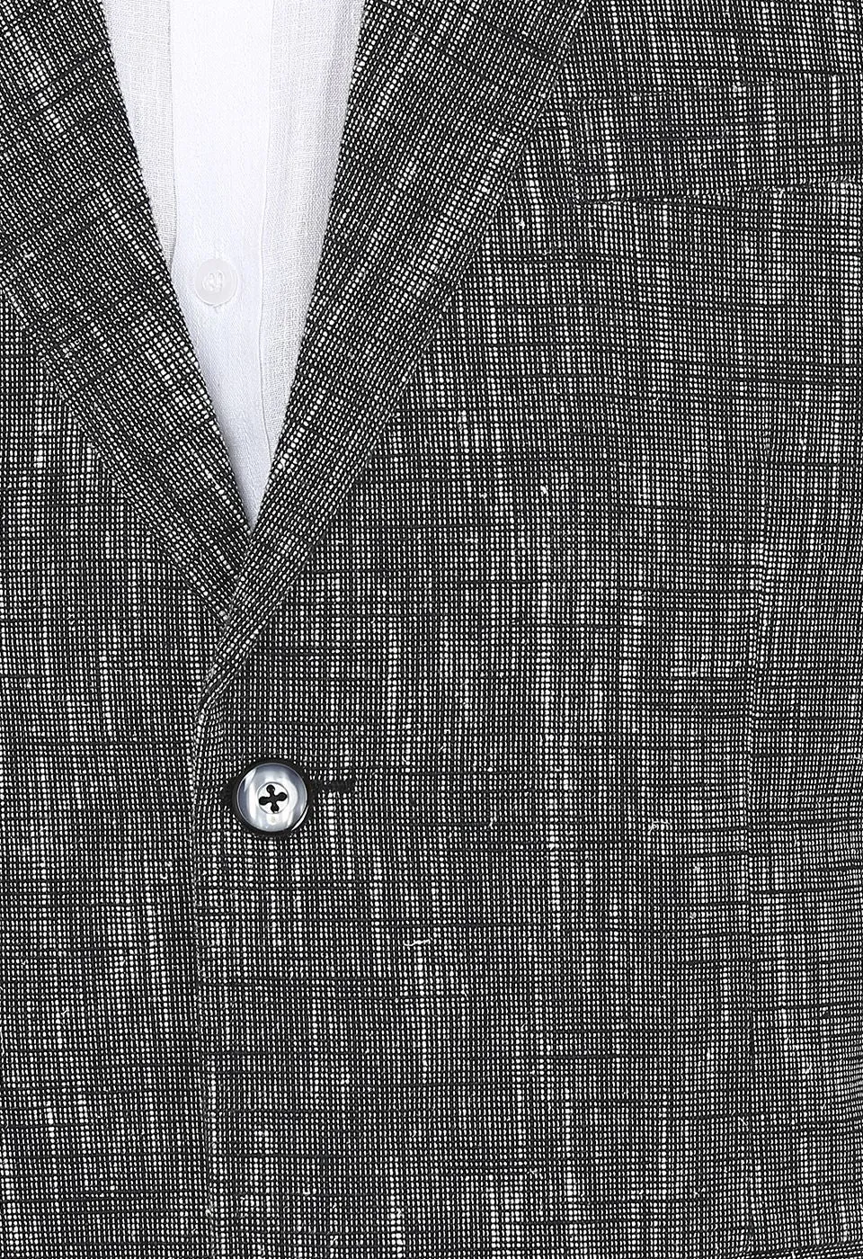 Linen Black Blazer