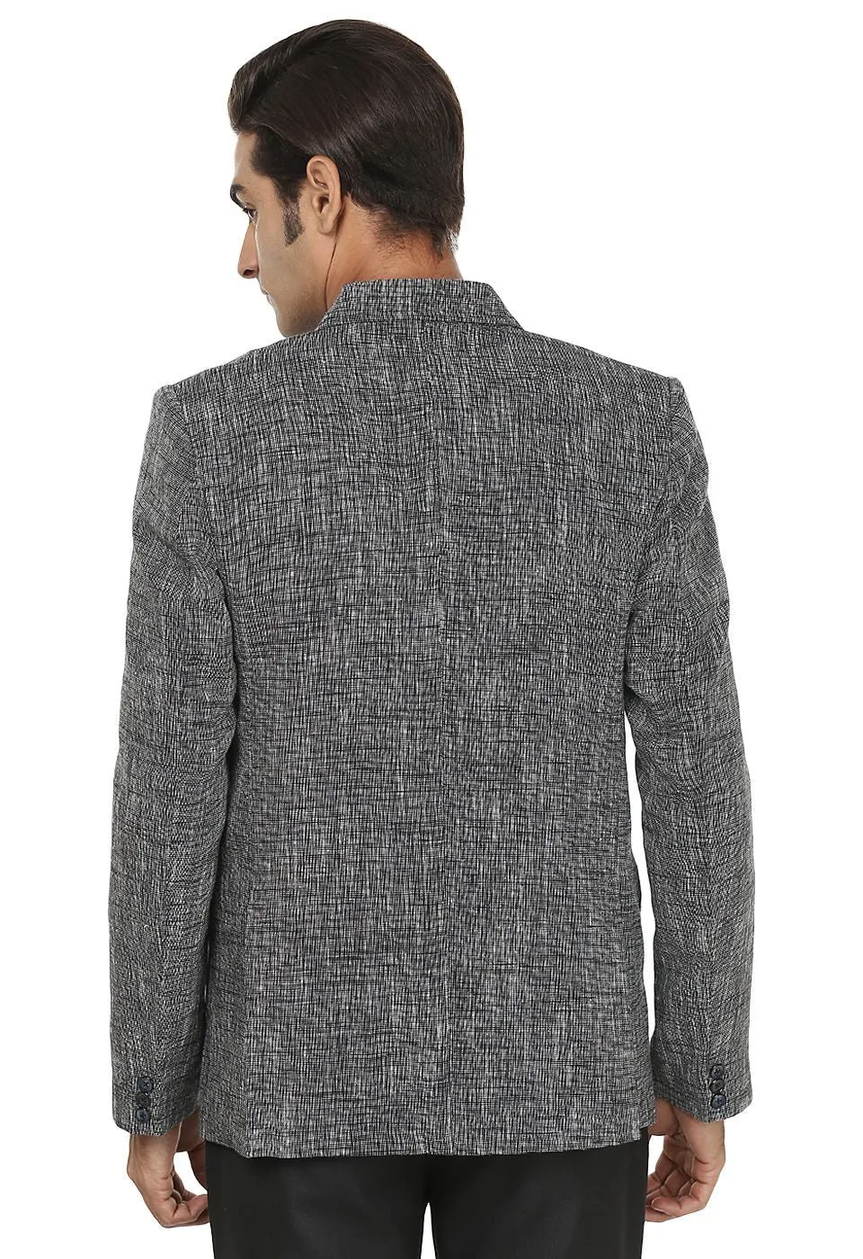 Linen Black Blazer