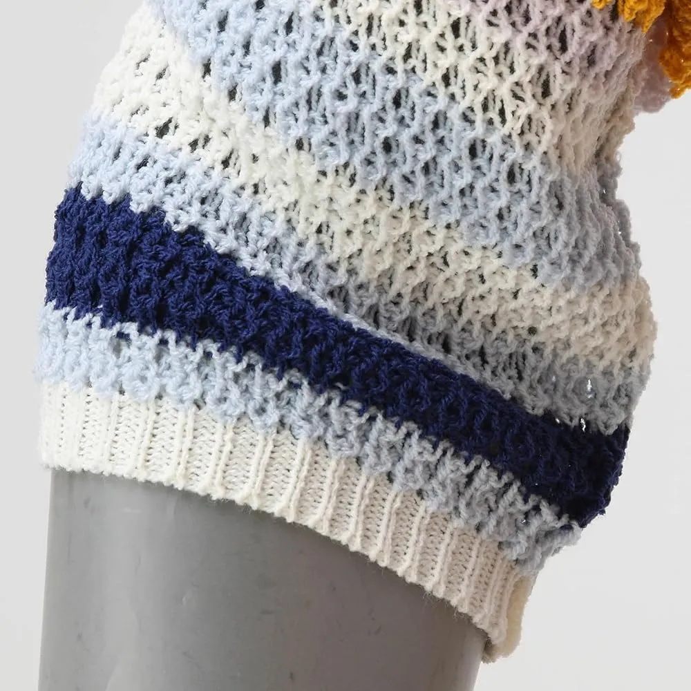 Men's Color Block Pullover Sweater Hipster Ribbed Knitted Long Sleeve Sweater Round Neck Top Fitted Comfort Shirt   S5015779