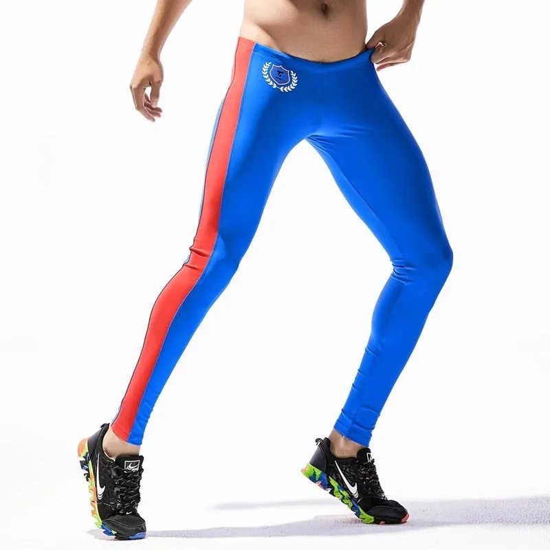 Men's Running Tights fitness Trousers Compression tight  Athletic Pants Man Workout Leggings Jogger Pants