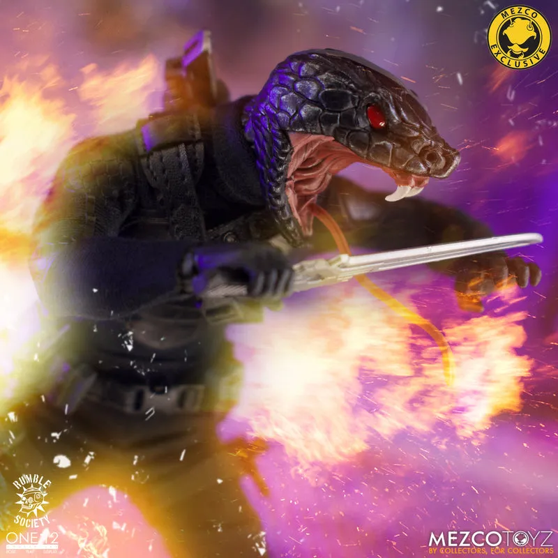 MEZCO One:12 Collective Rumble Society - Death Adder Action Figure (Mezco Exclusive)