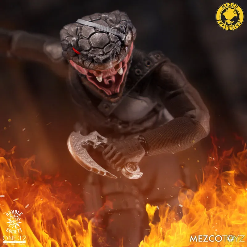 MEZCO One:12 Collective Rumble Society - Death Adder Action Figure (Mezco Exclusive)