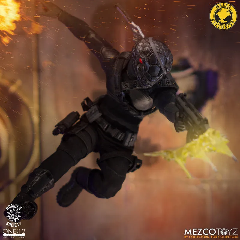 MEZCO One:12 Collective Rumble Society - Death Adder Action Figure (Mezco Exclusive)