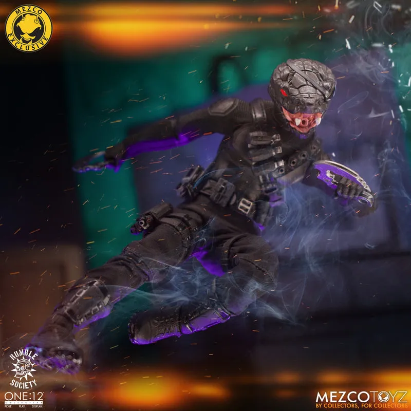 MEZCO One:12 Collective Rumble Society - Death Adder Action Figure (Mezco Exclusive)