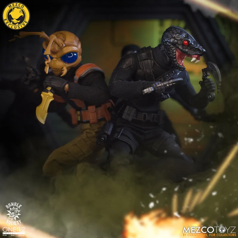 MEZCO One:12 Collective Rumble Society - Death Adder Action Figure (Mezco Exclusive)