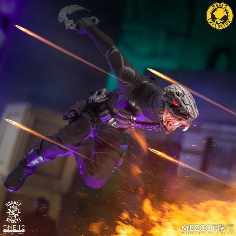 MEZCO One:12 Collective Rumble Society - Death Adder Action Figure (Mezco Exclusive)
