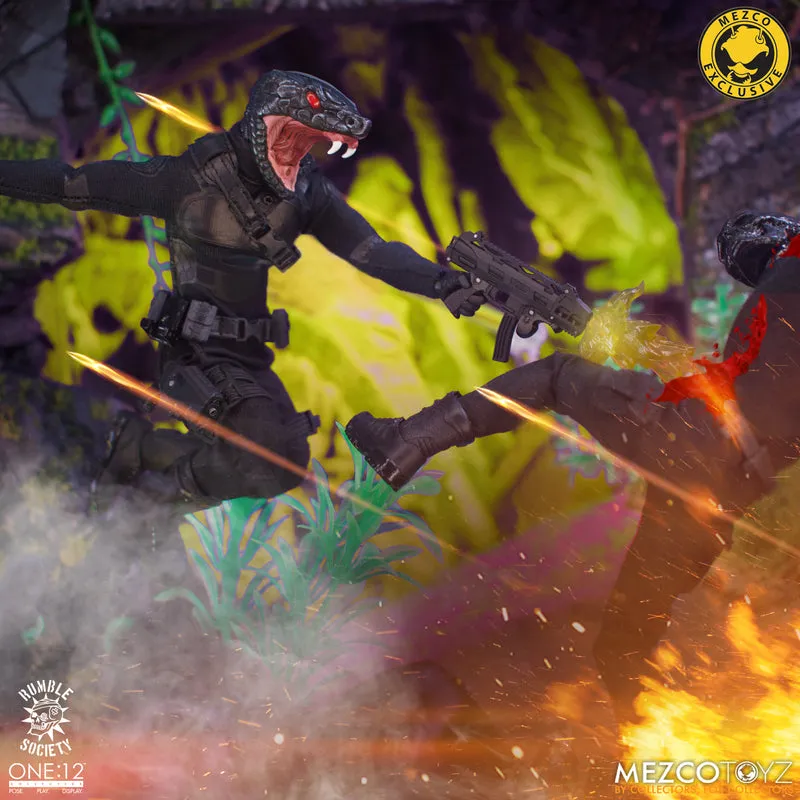 MEZCO One:12 Collective Rumble Society - Death Adder Action Figure (Mezco Exclusive)
