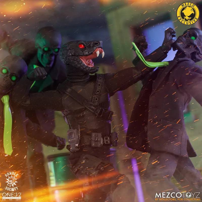 MEZCO One:12 Collective Rumble Society - Death Adder Action Figure (Mezco Exclusive)