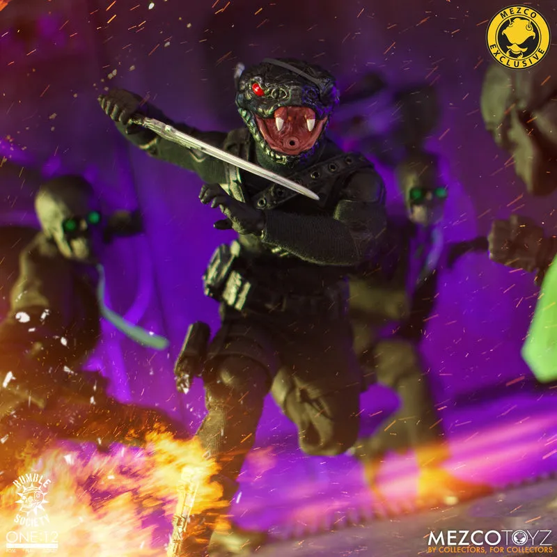 MEZCO One:12 Collective Rumble Society - Death Adder Action Figure (Mezco Exclusive)