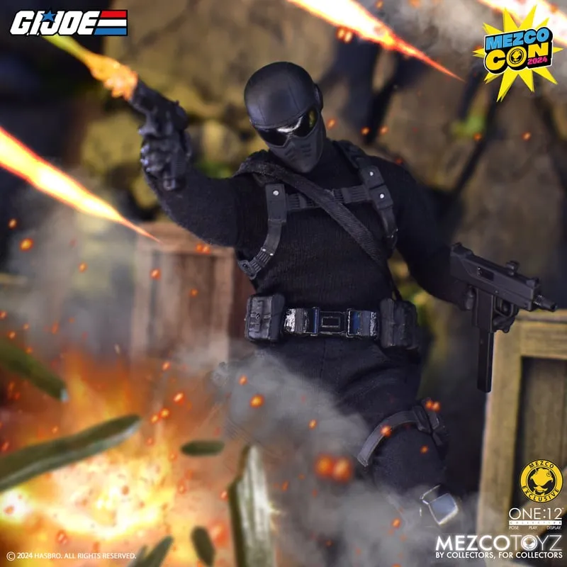 Mezco Toys ONE:12 Collective G.I. Joe - Snake Eyes (Commando Edition)