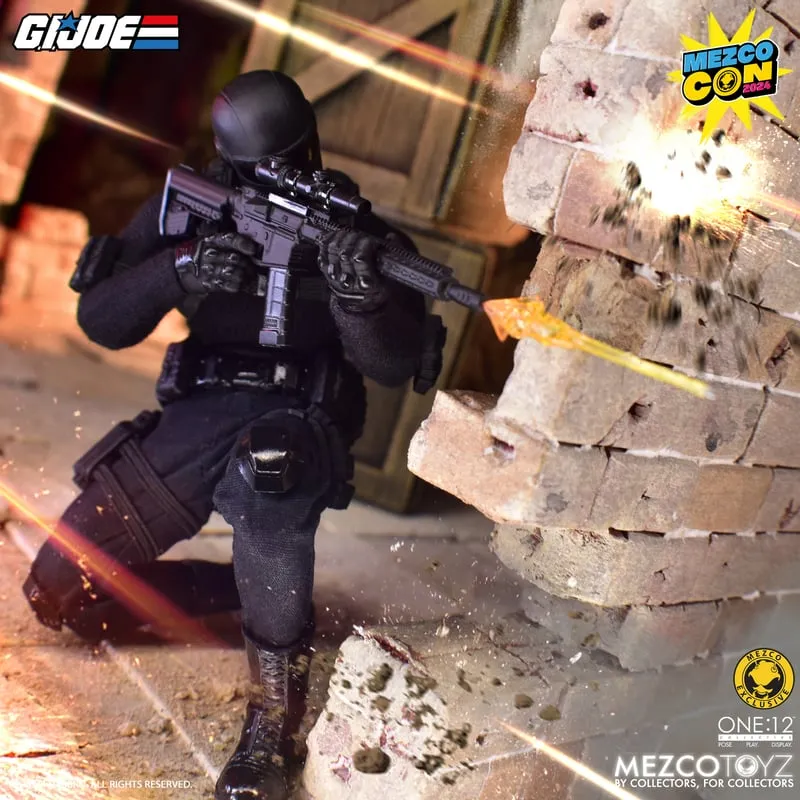 Mezco Toys ONE:12 Collective G.I. Joe - Snake Eyes (Commando Edition)